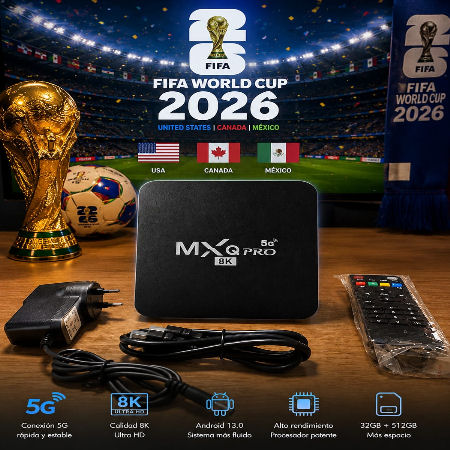 TV BOX 4K HD  MXQ PRO ANDROID 11.1 32GB RAM / 128GB
